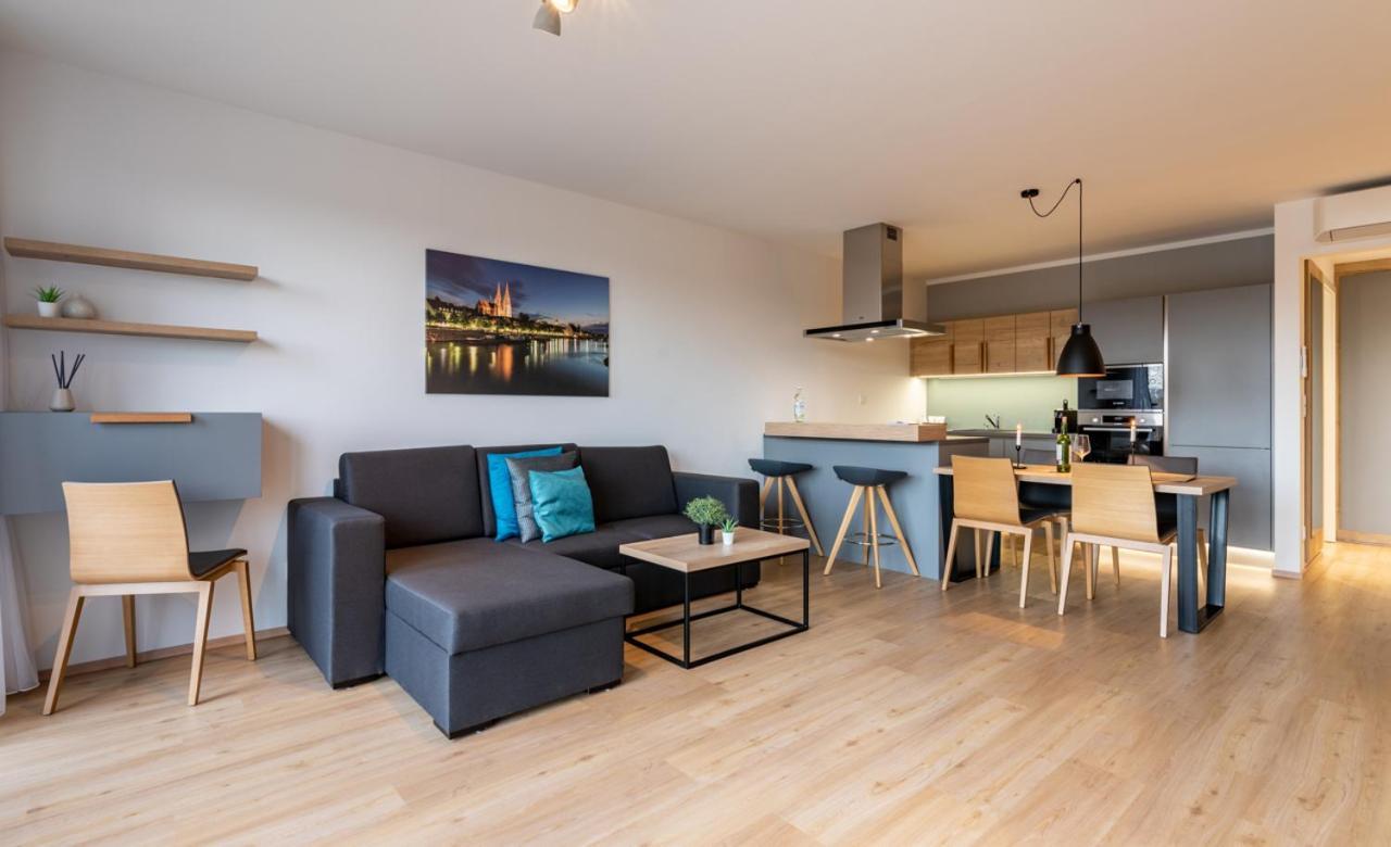 Marina Apartments Regensburg Ngoại thất bức ảnh