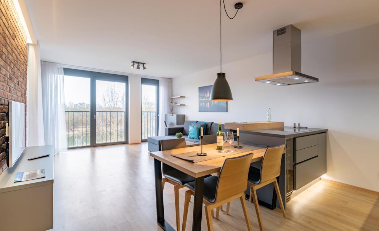 Marina Apartments Regensburg Ngoại thất bức ảnh